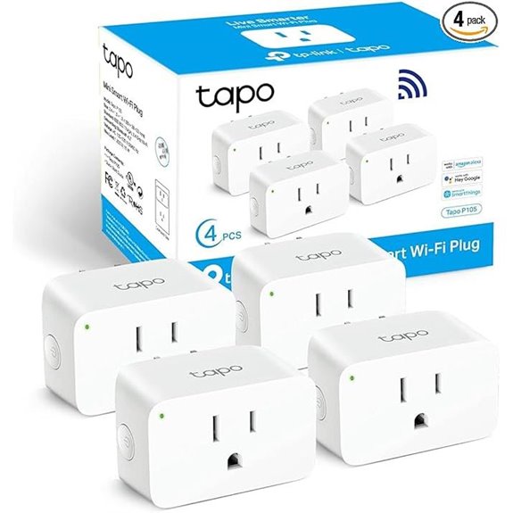 TP-Link Tapo Mini Smart Plug 4-Pack