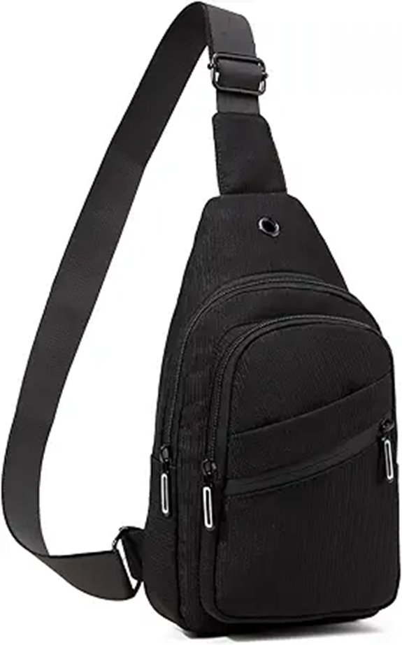 EVANCARY Small Sling Bag for Travel and Outdoor