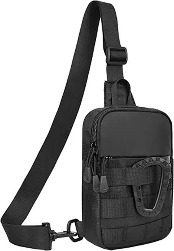 Tactical Waterproof Small Sling Bag for Men