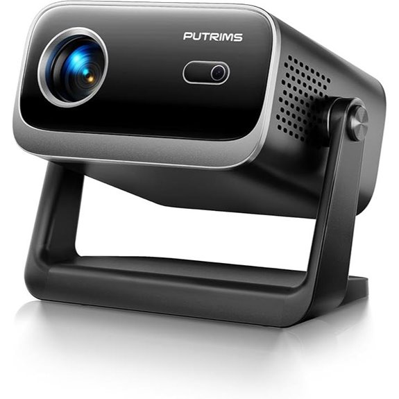 Portable 1080P WiFi & Bluetooth Mini Projector