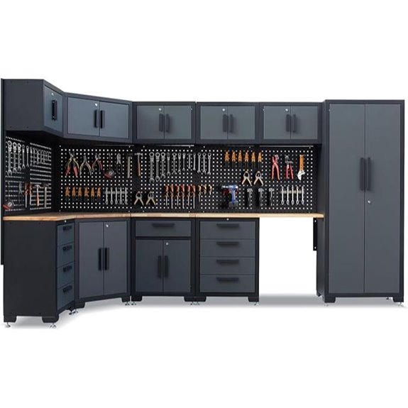 15-Piece Garage Storage Cabinet System