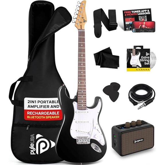 Pyle Electric Guitar & Amp Kit with Accessories