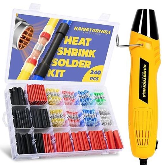 Haisstronica 340 PCS Wiring & Heat Shrink Kit