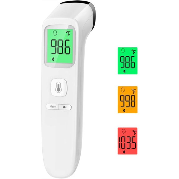 No-Touch Digital Thermometer for Adults and Kids