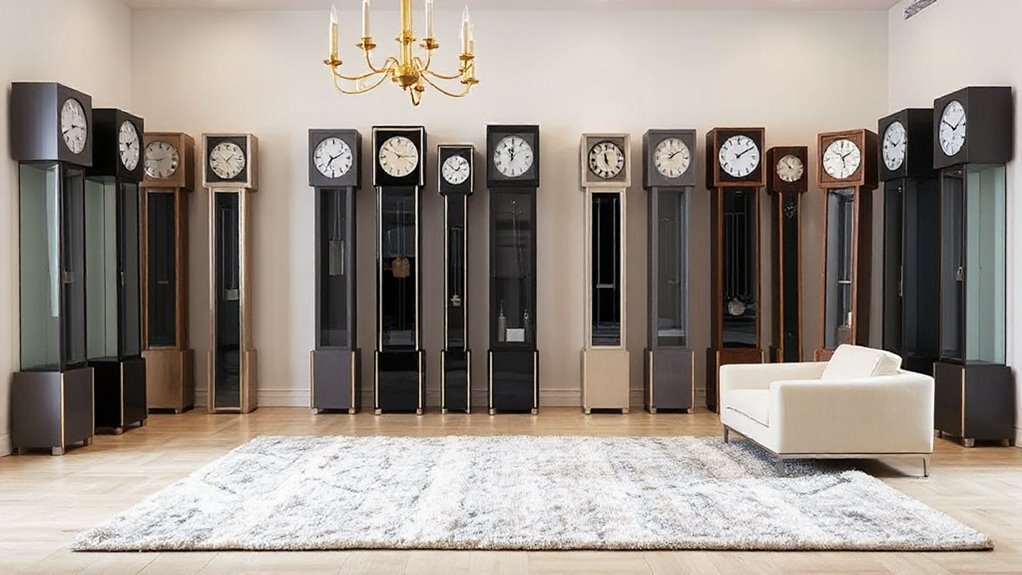 contemporary stylish timepieces