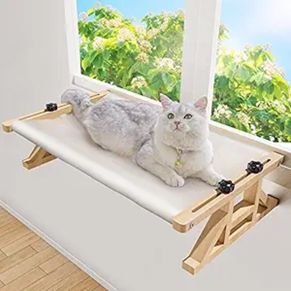 Tresbro 2-in-1 Cat Window Perch & Hammock