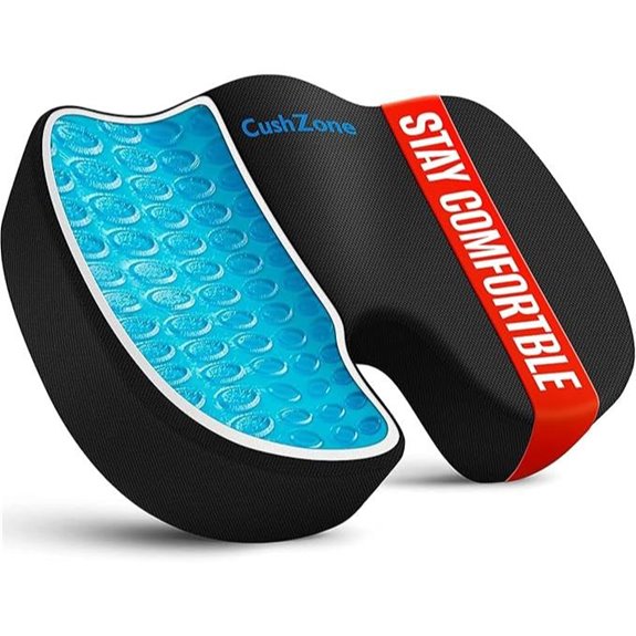 Cooling Gel Memory Foam Office Chair Cushion