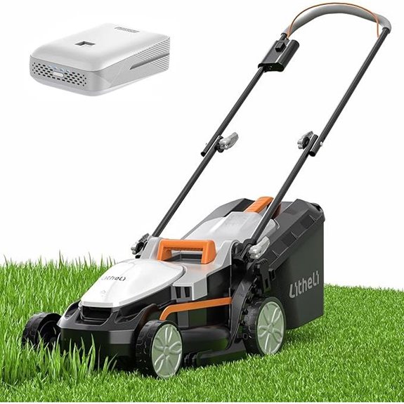 cordless 13 inch lawn mower