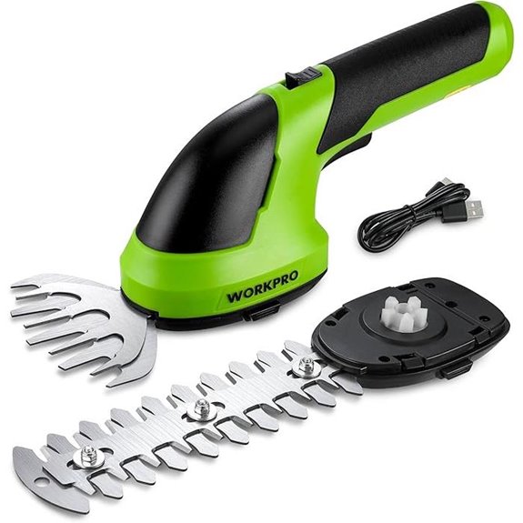 WORKPRO Cordless Grass Shear & Trimmer 2-in-1