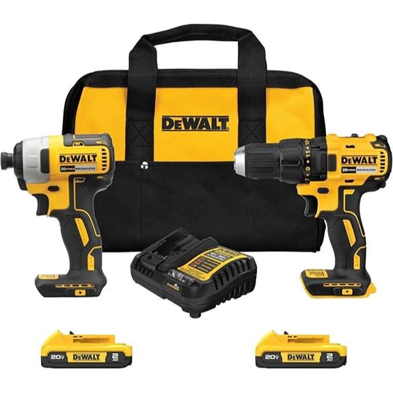 DEWALT 20V MAX Cordless Drill and Impact Kit