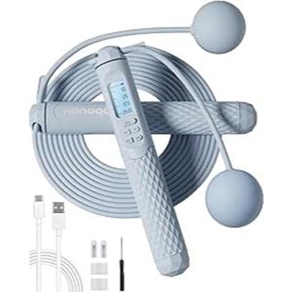 Nonogo Cordless Jump Rope with Counter for Fitness