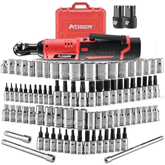 AOBEN Cordless Electric Ratchet Wrench Set