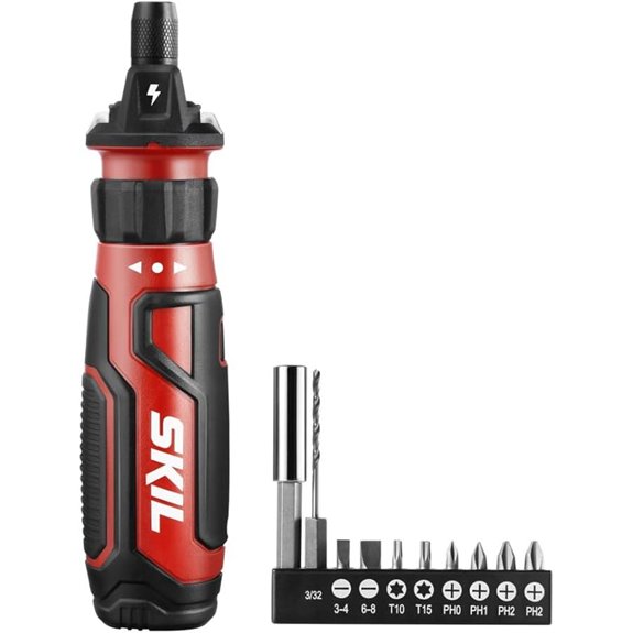 SKIL 4V Cordless Screwdriver with Bits and Charger