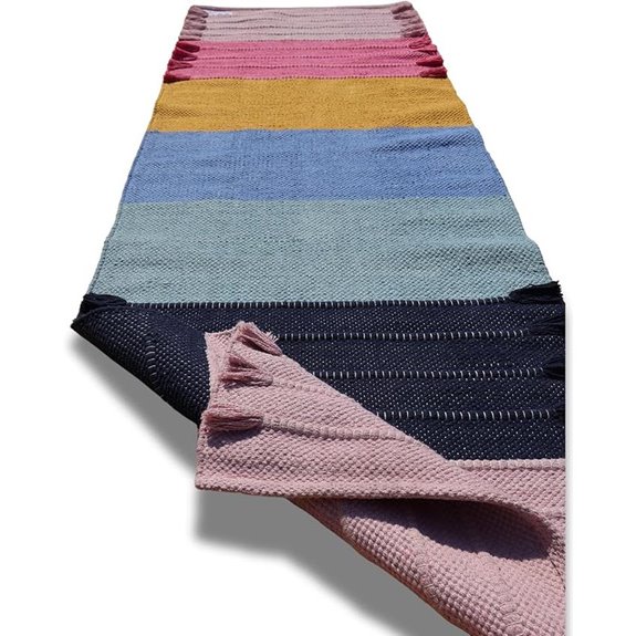 Jaipur Art & Rugs Cotton Yoga Rug (24”x72”)