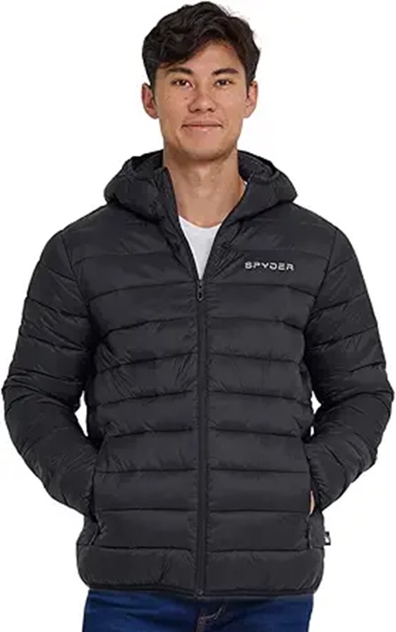 Spyder Men's Packable Puffer Winter Jacket