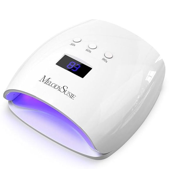 MelodySusie UV LED Nail Lamp with Detachable Base