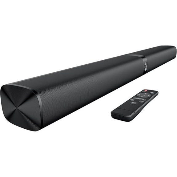 Bluetooth Soundbar for TV PC Gaming Detachable 80W