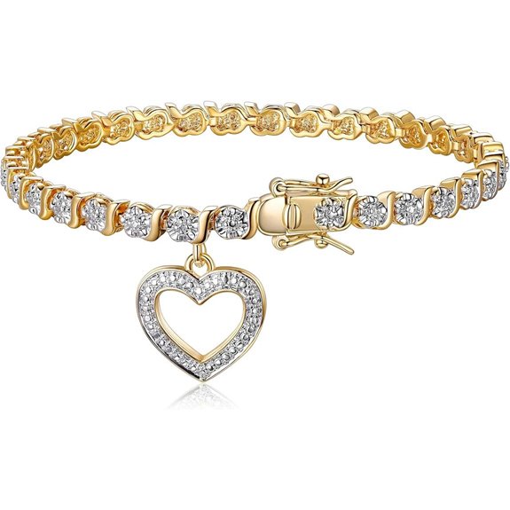 Morgan & Paige Diamond Accent Tennis Bracelet