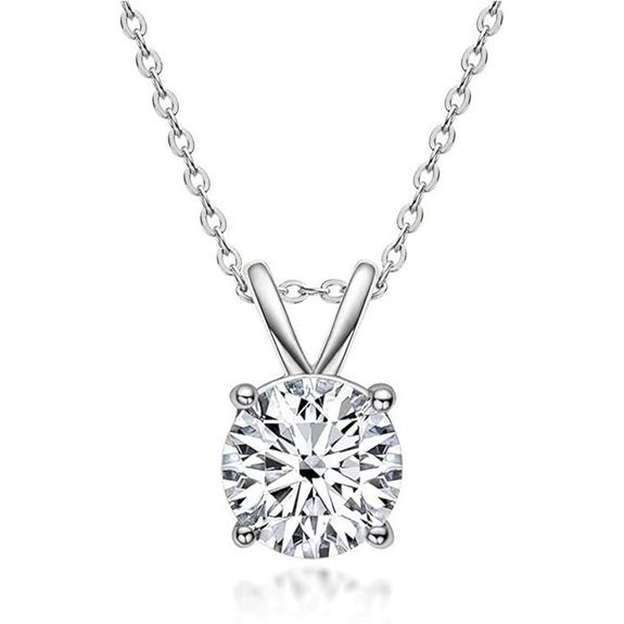 Diamond Lab-Grown 0.25-2.00ct Gold Necklace for Women