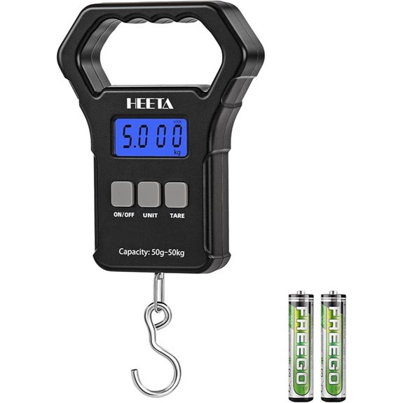 HEETA Digital Fish Scale with LCD and Hook