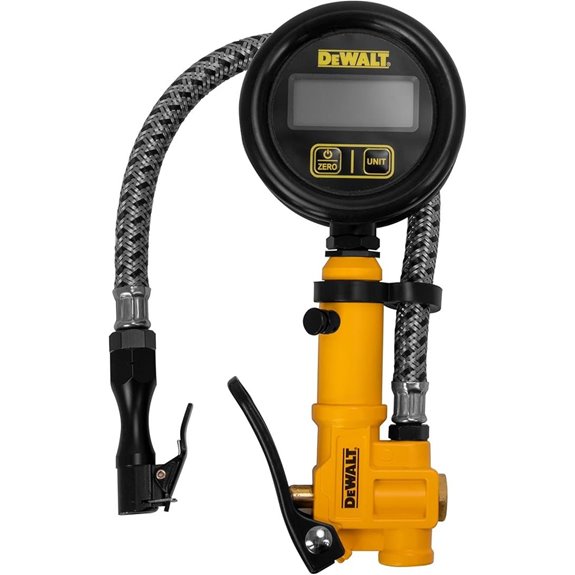 2.5 Digital Inflator with 12 Steel Braided Hose (0 to 200 PSI)