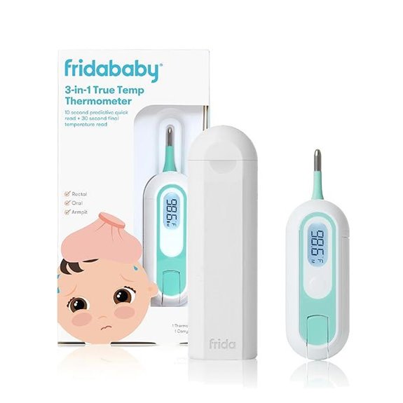 Frida Baby 3-in-1 Digital Thermometer for Kids