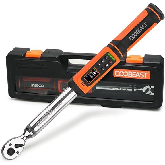 Digital Torque Wrench with Preset and LED Indicator