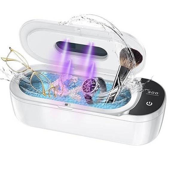 Ultrasonic Jewelry Cleaner with Digital Timer and Modes