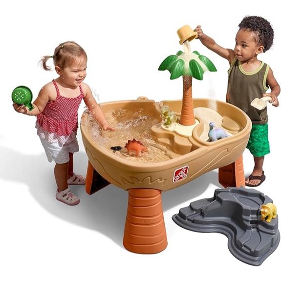 Step2 Dino Dig Sand & Water Table for Kids