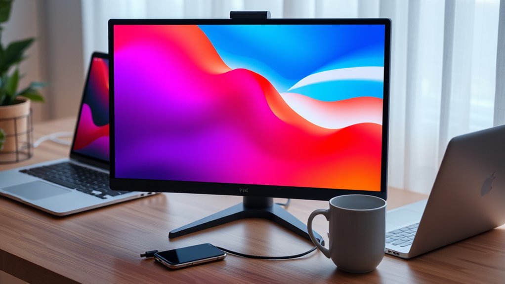 display quality and connectivity