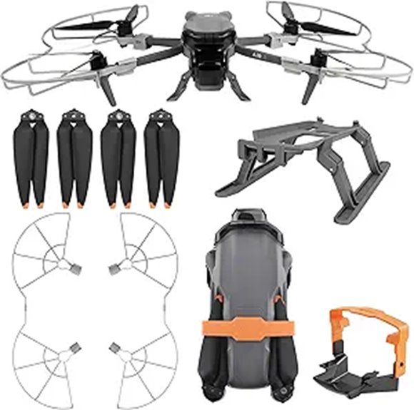 DJI Air 3S Drone Propeller Set with Guard