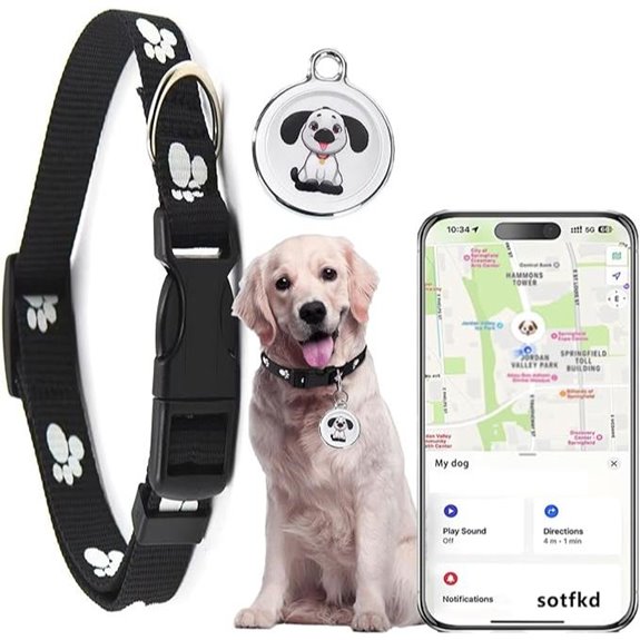 GPS Dog Collar Tracker for Android & iOS