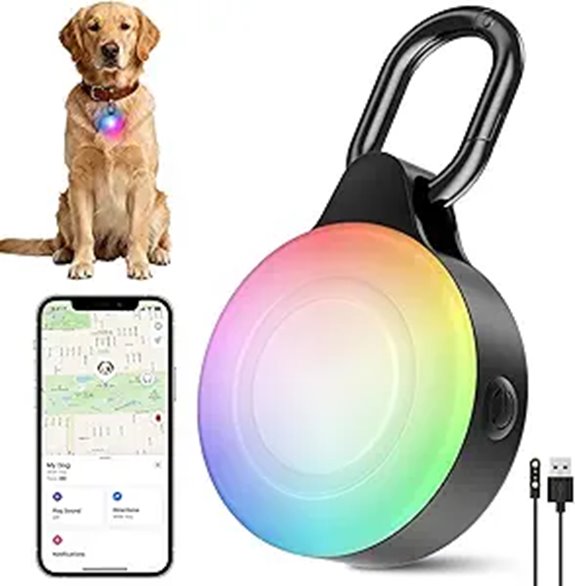 2-in-1 GPS Dog Light with Apple Find My Compatibility