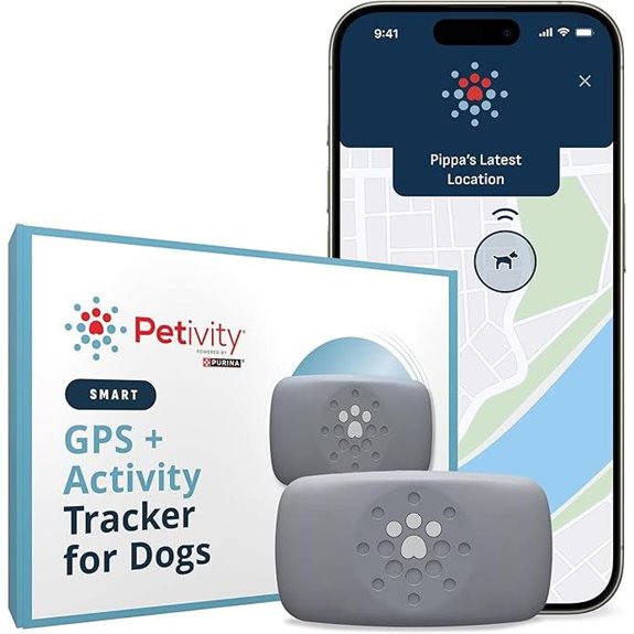 Petivity GPS Dog Tracker with App and Subscription