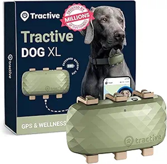 Tractive XL GPS Dog Tracker with Vital Monitoring
