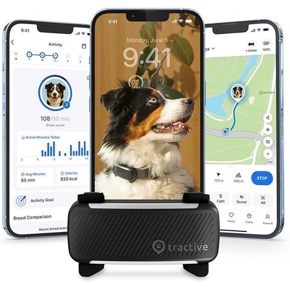 Tractive GPS Dog Tracker with Bark & Vital Signs