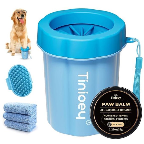 Dog Paw Cleaner and Protector Kit