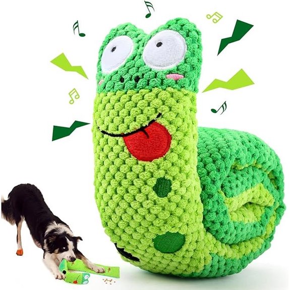 Squeak Dog Toys for Stress Relief & IQ Training