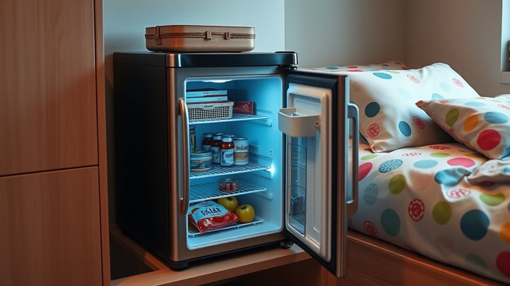 dorm room fridge essentials