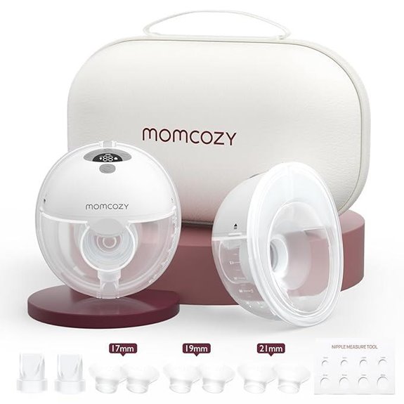 Momcozy M5 Double-Sealed Breast Pump (2-Pack)