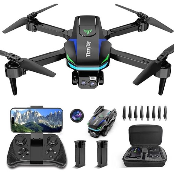 Dual 1080P Camera Drone with Flight Features