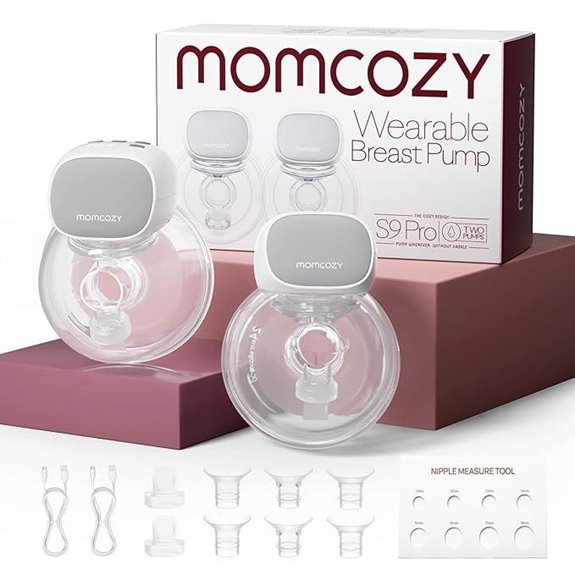 Momcozy S9 Pro Wearable Double Breast Pump (2-Pack)
