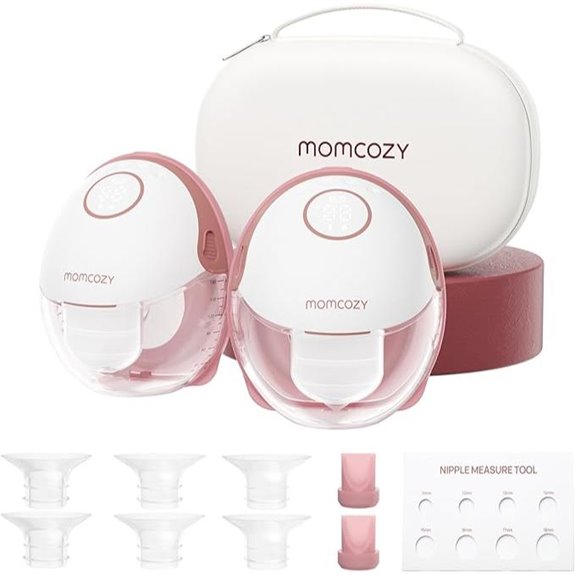 Momcozy Wearable Double Breast Pump (2 Pack)