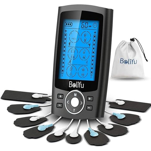 Belifu Dual Channel TENS EMS Muscle Stimulator