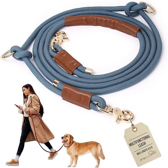 Tails & Tales Hands-Free Dog Leash for 2 Dogs