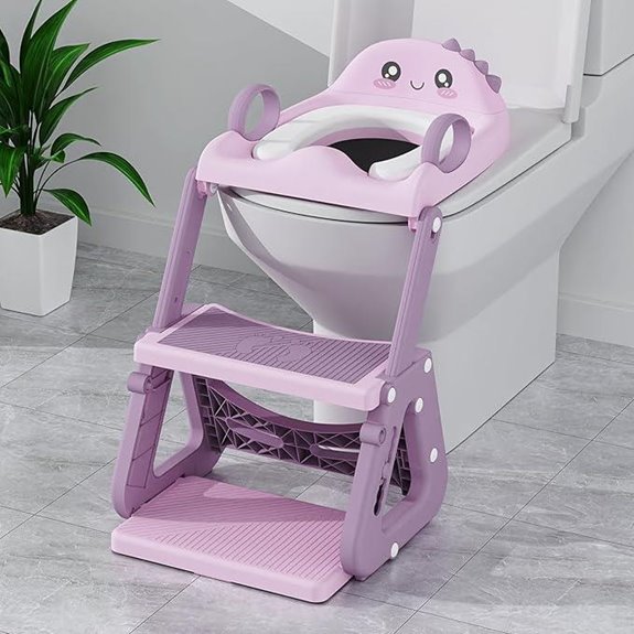 2-in-1 Potty Training Seat with Step Stool