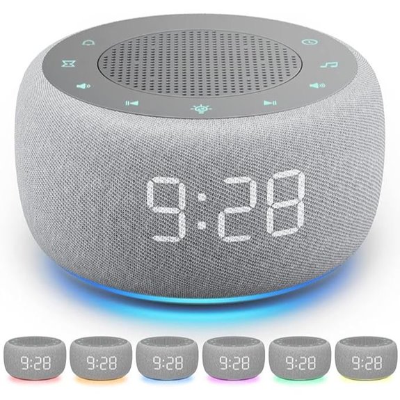 Buffbee 2-in-1 Alarm Clock & Sound Machine