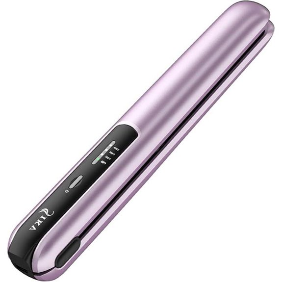 2-in-1 Cordless Hair Straightener and Curler