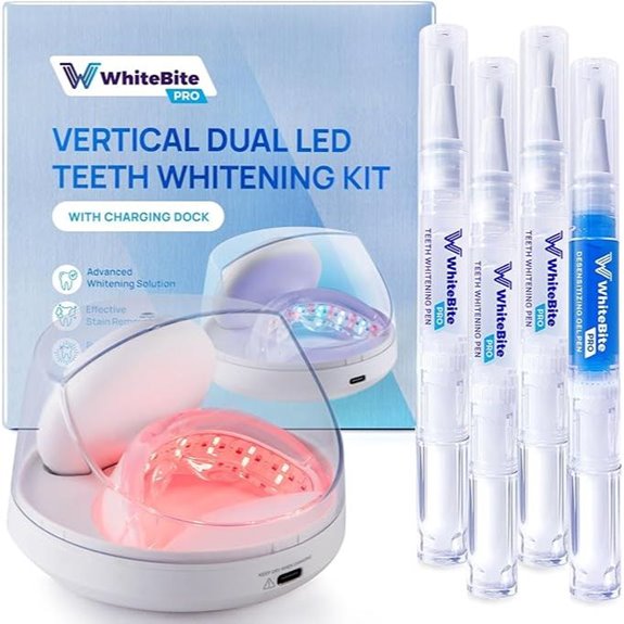 Whitebite Pro Dual LED Teeth Whitening Kit