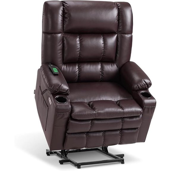 MCombo Dual Motor Lift Recliner with Heat and Massage